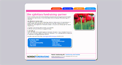 Desktop Screenshot of nordicfundraising.se