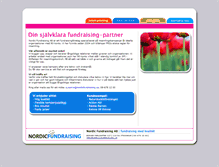 Tablet Screenshot of nordicfundraising.se